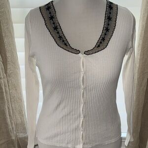 August Silk Top - Size M
